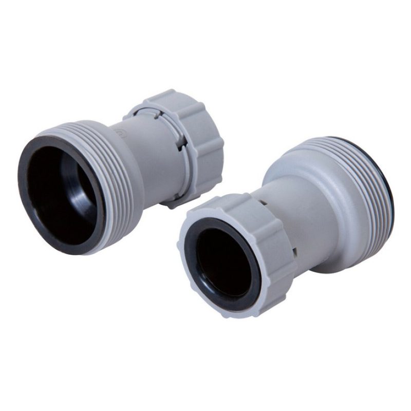 Bestway Bestway 2x Adattatore tubo pompa filtro da 38 mm Collegamen...