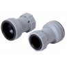 Bestway Bestway 2x Adattatore tubo pompa filtro da 38 mm Collegamen...