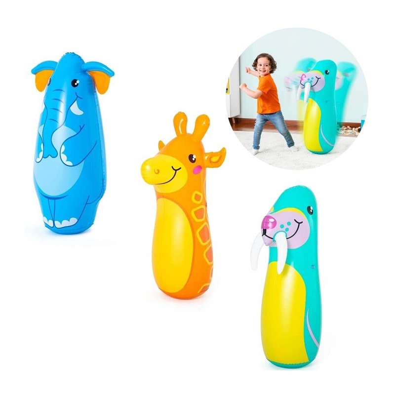 Bestway animali punching ball Sempre in piedi Gonfiabili Mare Piscina pungiball
