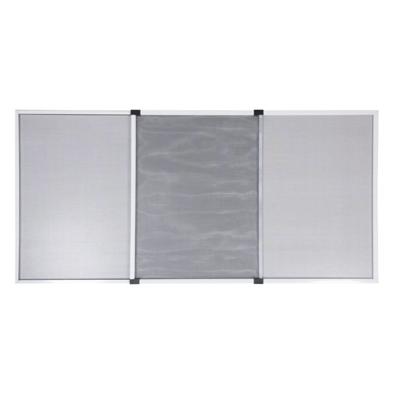 Zanzariera estensibile pannello telaio in alluminio 40x50-92 cm ins...