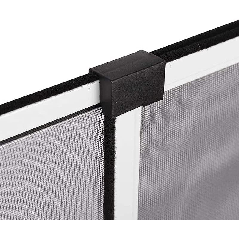 Zanzariera estensibile pannello telaio in alluminio 40x50-92 cm ins...