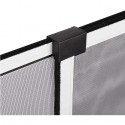 Zanzariera estensibile pannello telaio in alluminio 50x70-132cm insetti Finestre