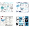 AD Trend Set 12 Tovagliette americane plastica antimacchia PP colaz...