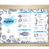 AD Trend Set 12 Tovagliette americane plastica antimacchia PP colaz...