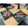 AD Trend Set 12 Tovagliette americane plastica antimacchia PP colaz...