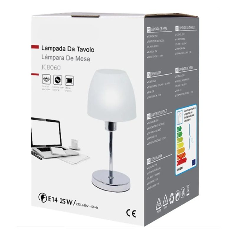 Kmt Style Lampada da Tavolo scrivania E14 comodino Abatjour moderno...