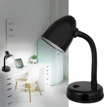Lampada Tavolo Scrivania Inclinabile flessibile in metallo Luce E27 Moderna 40W