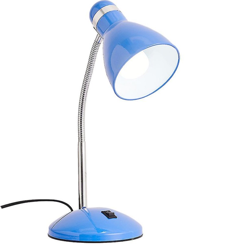 Lampada da Tavolo Scrivania Inclinabile in metallo Luce flessibile E27 Moderna