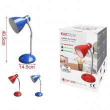 Lampada da Tavolo Scrivania Inclinabile in metallo Luce flessibile E27 Moderna