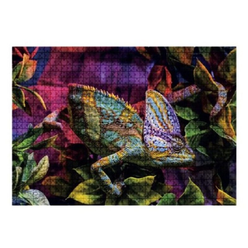 Globo Puzzle 1000 Pezzi animali cuccioli 68x48 cm Alta Qualità asso...
