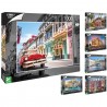 Globo Puzzle 1000 Pezzi varie città 68x48 cm Alta qualità assortiti...