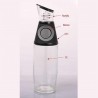 Dispenser dosatore olio aceto pressione oliera 500 ml tappo salvagoccia insalata