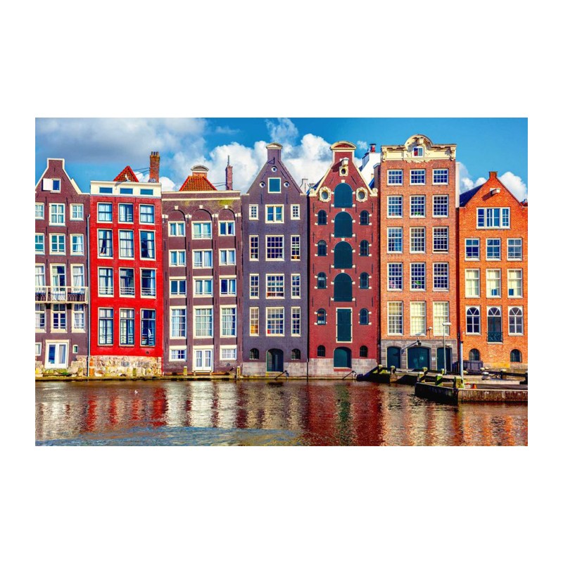 Globo Puzzle 1000 Pezzi varie città 68x48 cm Alta qualità assortiti...
