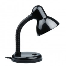 Lampada da tavolo scrivania in metallo E27 braccio pieghevole colori assortiti