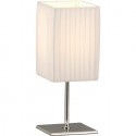 Lampada abatjour da tavolo con paralume tessuto comodino scrivania E27 40W