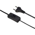 Lampada abatjour da tavolo con paralume tessuto comodino scrivania E27 40W