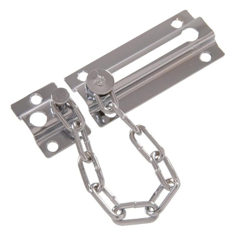 Kmt Tools 2x Catenaccio Di Sicurezza catena per Porta in chiusura c...