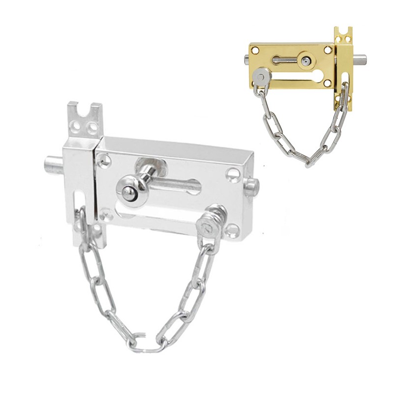 Catenaccio a cannone lucchetto per porta chiavistello chiusura con catenella