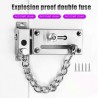 Kmt Tools Catenaccio a cannone lucchetto per porta chiavistello chi...