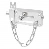 Kmt Tools Catenaccio a cannone lucchetto per porta chiavistello chi...