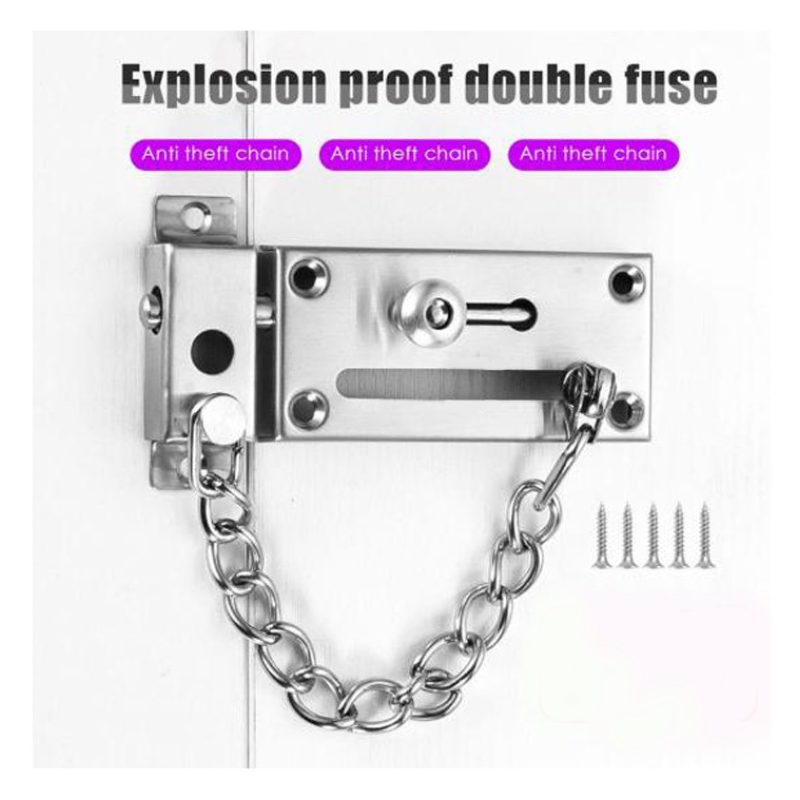 Kmt Tools Catenaccio a cannone lucchetto per porta chiavistello chi...