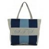 Due Esse Borsa Da Mare Grande in polycotton a righe Da Spiaggia pis...