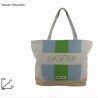 Due Esse Borsa Da Mare Grande in polycotton a righe Da Spiaggia pis...