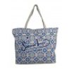 Due Esse Borsa Mare Donna Fantasia Grande con Zip Cerniera Doppio M...