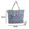 Due Esse Borsa Mare Donna Fantasia Grande con Zip Cerniera Doppio M...