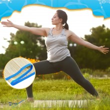 Tappetino Stuoia in Paglia Telo Mare Spiaggia Pieghevole 170x60 Cm avvolgibile