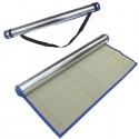 Stuoia In Paglia 170x90Cm Spiaggia isolamento Alluminio Campeggio Telo Portatile
