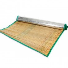 Stuoia In Paglia 170x90Cm Spiaggia isolamento Alluminio Campeggio Telo Portatile