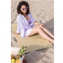 Stuoia In Paglia 170x90Cm Spiaggia isolamento Alluminio Campeggio Telo Portatile