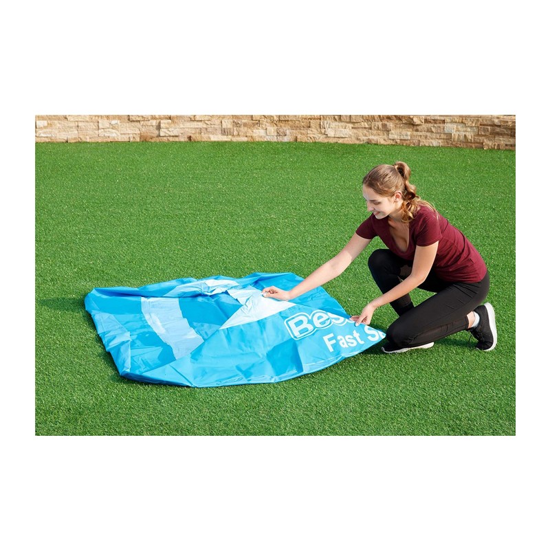Bestway Piscina Fast Set Autoportante Tonda Bambini Giardino Estate...