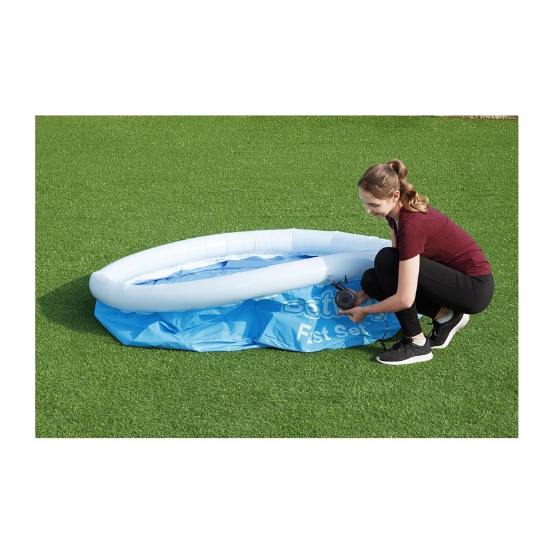 Bestway Piscina Fast Set Autoportante Tonda Bambini Giardino Estate...