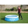 Bestway Piscina Fast Set Autoportante Tonda Bambini Giardino Estate...
