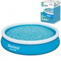 Bestway Piscina Gonfiabile Rotonda giardino fuori terra Fast Set 366x76 cm 57273