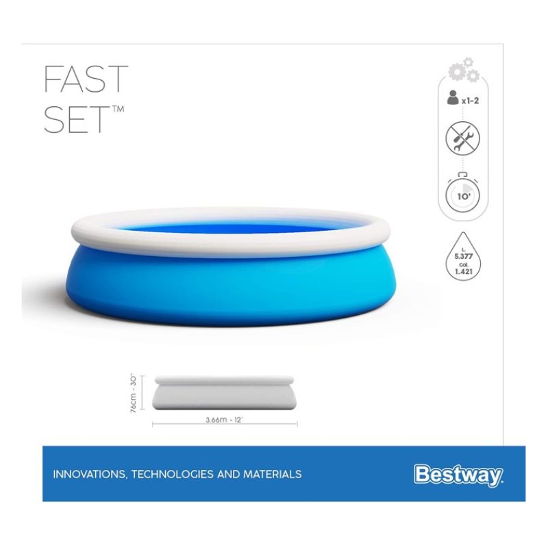 Bestway Bestway Piscina Gonfiabile Rotonda giardino fuori terra Fas...