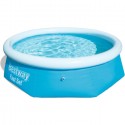 Piscina Fast Set Autoportante Tonda Bambini Giardino Estate 305x76 cm Bestway