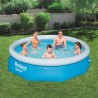 Bestway Piscina Fast Set Autoportante Tonda Bambini Giardino Estate...