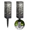 Kmt Style Lampioncino solare led lampada 2pz da esterno giardino co...