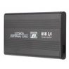 Case USB 2.0 HARD DISK 3,5 SATA alluminio protezione cavo HDD windows mac