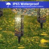 Kmt Style Lampioncino solare led lampada 2pz da esterno giardino co...