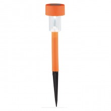 Lampioncino solare led lampada 4pz da esterno giardino con picchetto Segnapasso