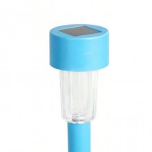 Lampioncino solare led lampada 4pz da esterno giardino con picchetto Segnapasso