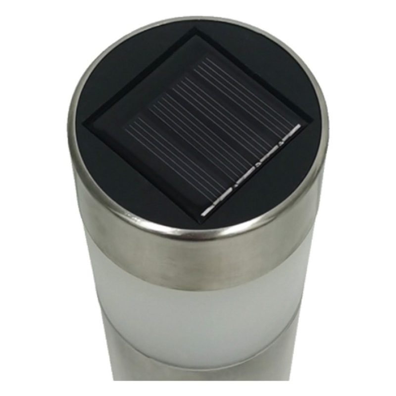 Kmt Style Lampioncino solare led luce bianca 2pz esterno giardino S...
