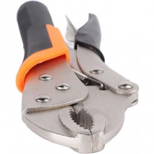 Pinza autobloccante grip 7 " apertura regolabile con leva di sgancio a scatto 22mm