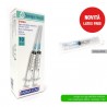 120 Siringhe monouso sterili con ago extrafine indolore da 5 ml sen...