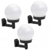 Kmt Style Lanterna solare 3pz Luce LED Giardino esterno Lampada da ...