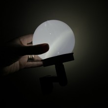Lanterna solare 3pz Luce LED Giardino esterno Lampada da parete sfera applique